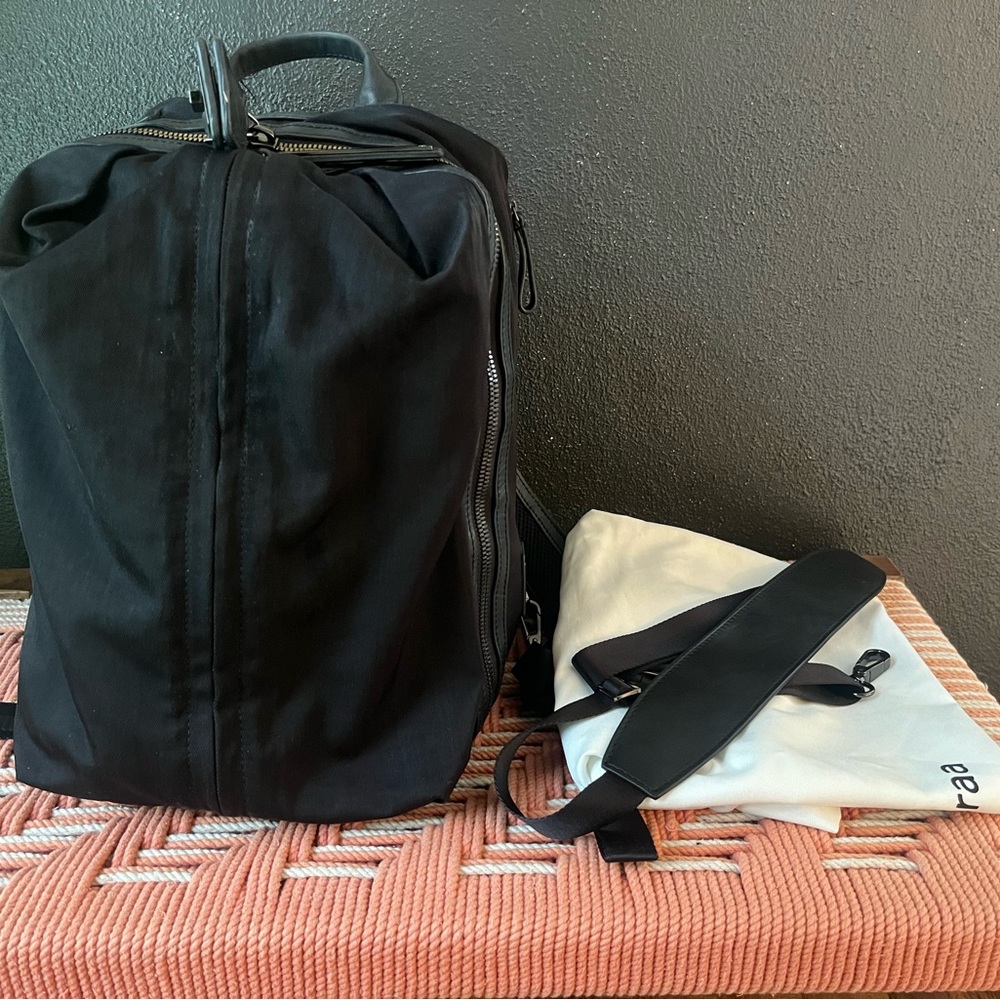 Caraa Studio 2 Medium Backpack in Gunmetal Hardware